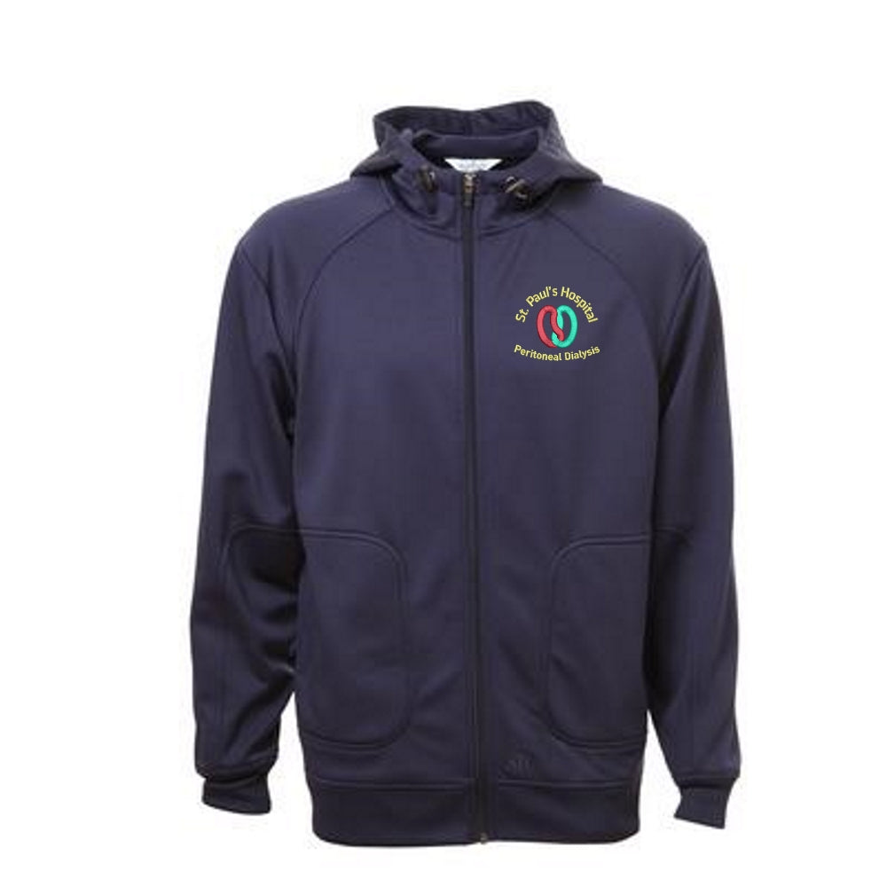 St. Paul's Peritoneal Dialysis Fleece Hooded Jacket - Mens