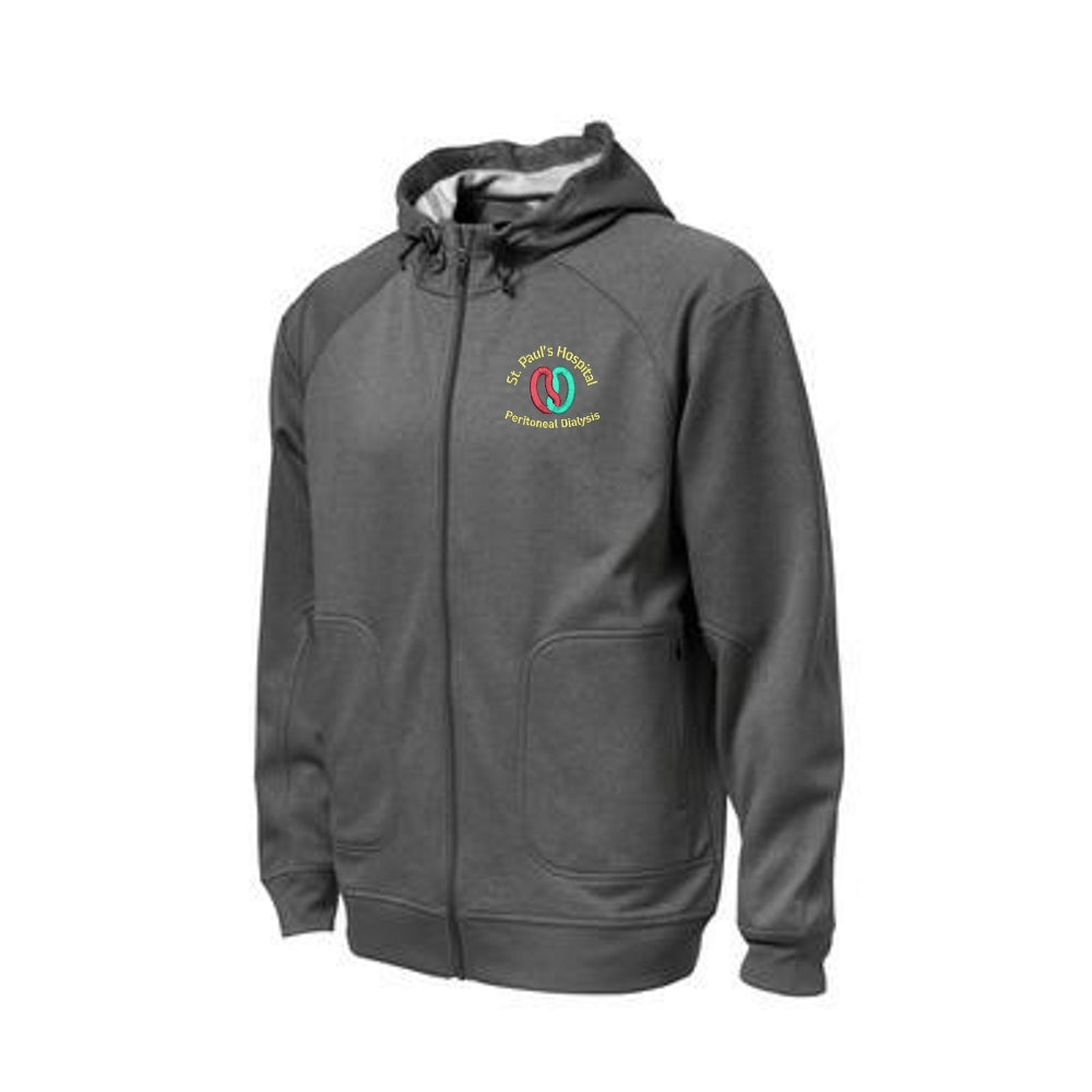 St. Paul's Peritoneal Dialysis Fleece Hooded Jacket - Mens