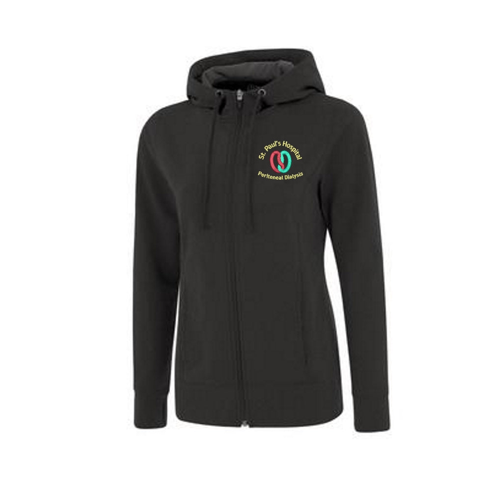 St. Paul's Peritoneal Dialysis Zip Hoodie - Ladies