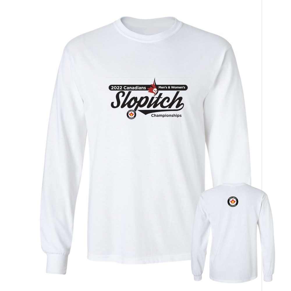 Slopitch Championships Adult Long Sleeve Tee