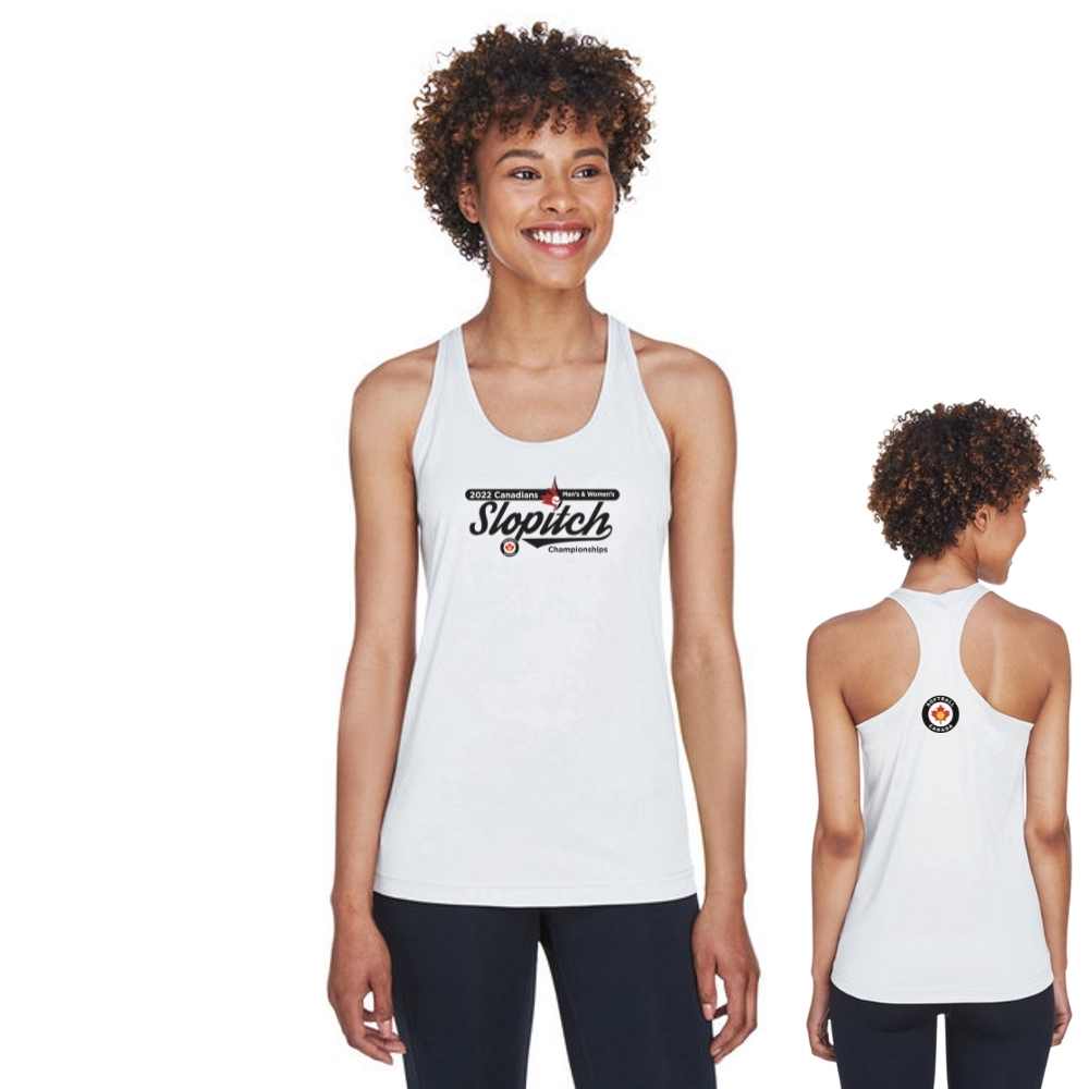 Slopitch Championships Ladies Dryfit Raceback Tank