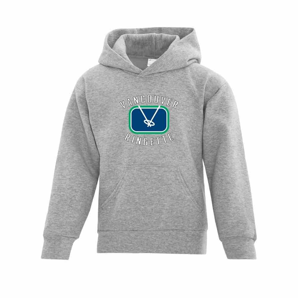 Vancouver Ringette Applique Rink Logo Hoodie - Youth