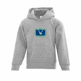 Vancouver Ringette Applique Rink Logo Hoodie - Youth