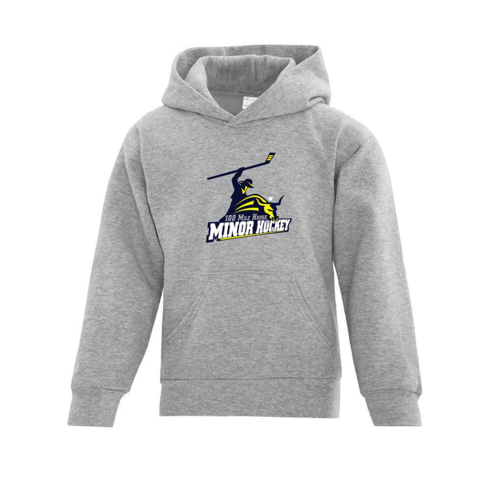 OMHMHA Embroidered Wranglers Hoodie - Youth