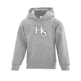 HS Softball Applique HS Logo Hoodie - Youth