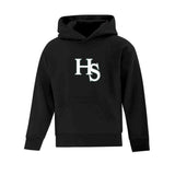 HS Softball Applique HS Logo Hoodie - Youth