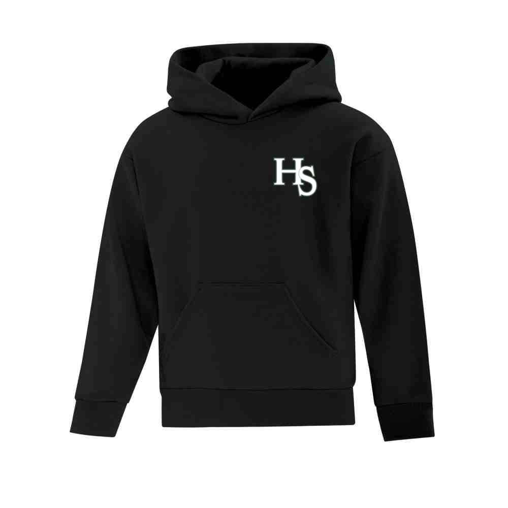 HS Softball Hoodie with Left Chest Logo - Youth