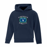 Vancouver Ringette Applique Rink Logo Hoodie - Youth