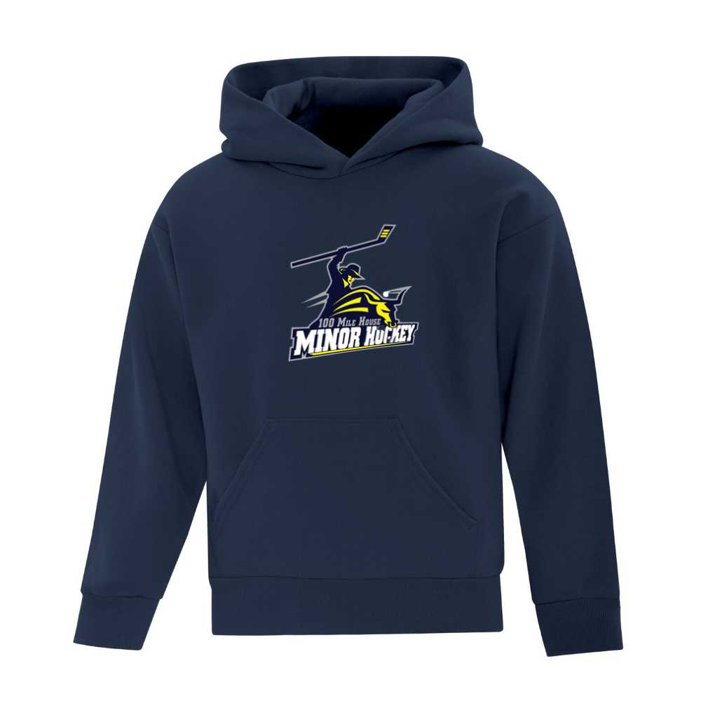 OMHMHA Embroidered Wranglers Hoodie - Youth