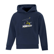 OMHMHA Embroidered Wranglers Hoodie - Youth