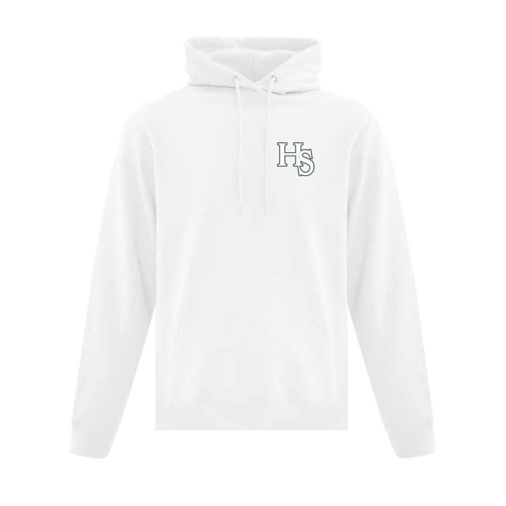 HS Softball Hoodie with Left Chest Logo - Adult