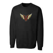 Angels Crewneck Sweatshirt with Applique Logo - Unisex