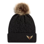 Angels Pom Toque with Faux Fur Pom