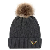 Angels Pom Toque with Faux Fur Pom