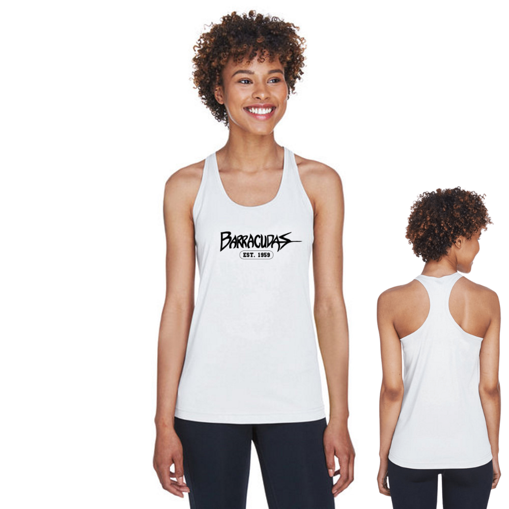 BBY Barracudas Ladies Dryfit Raceback Tank