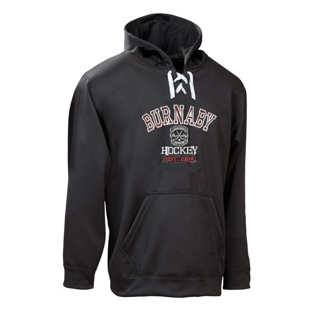 BMHA Bulldogs Laced Hoodie (Est. Logo) - Youth