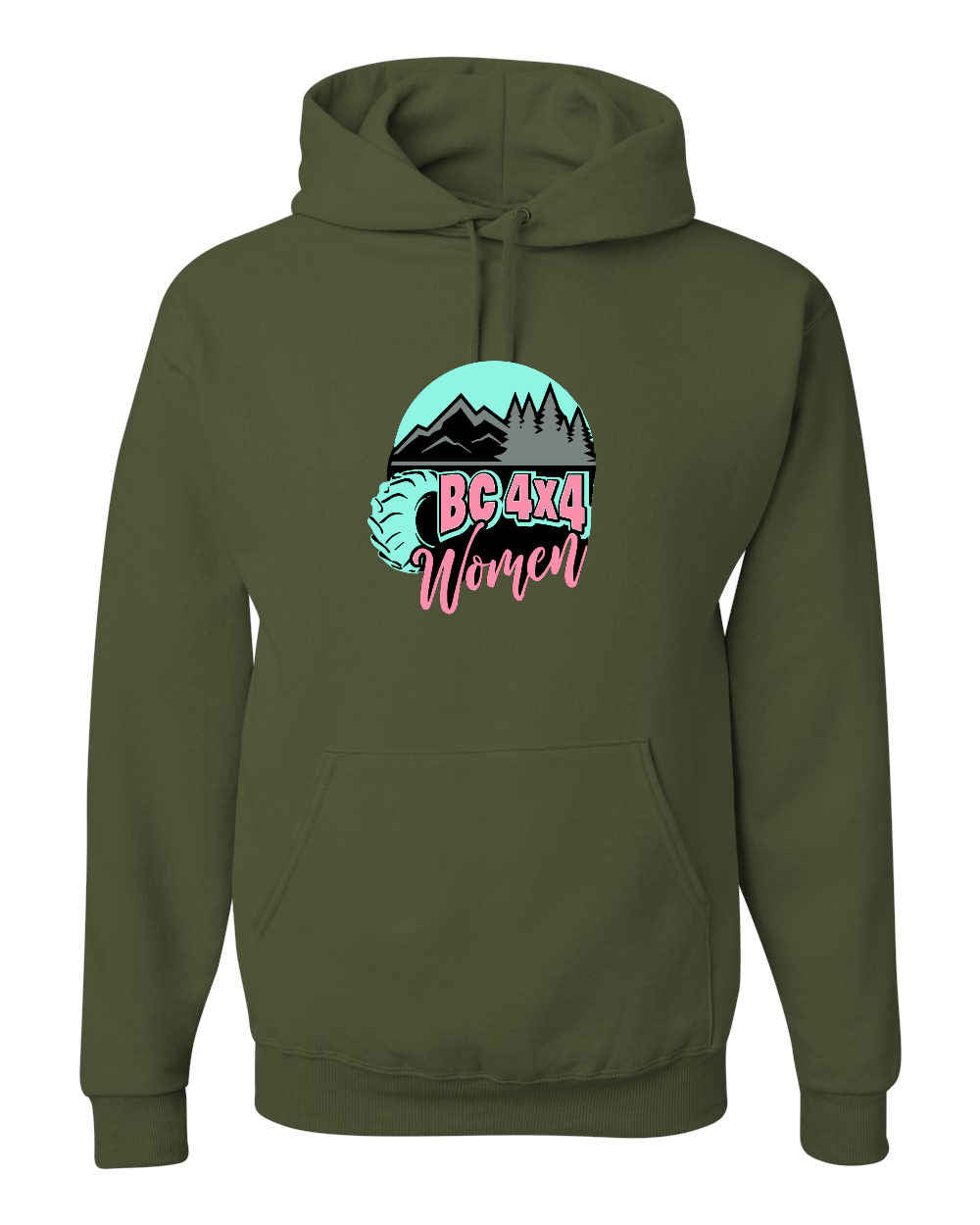 BC 4x4 Women Applique Hoodie - Unisex