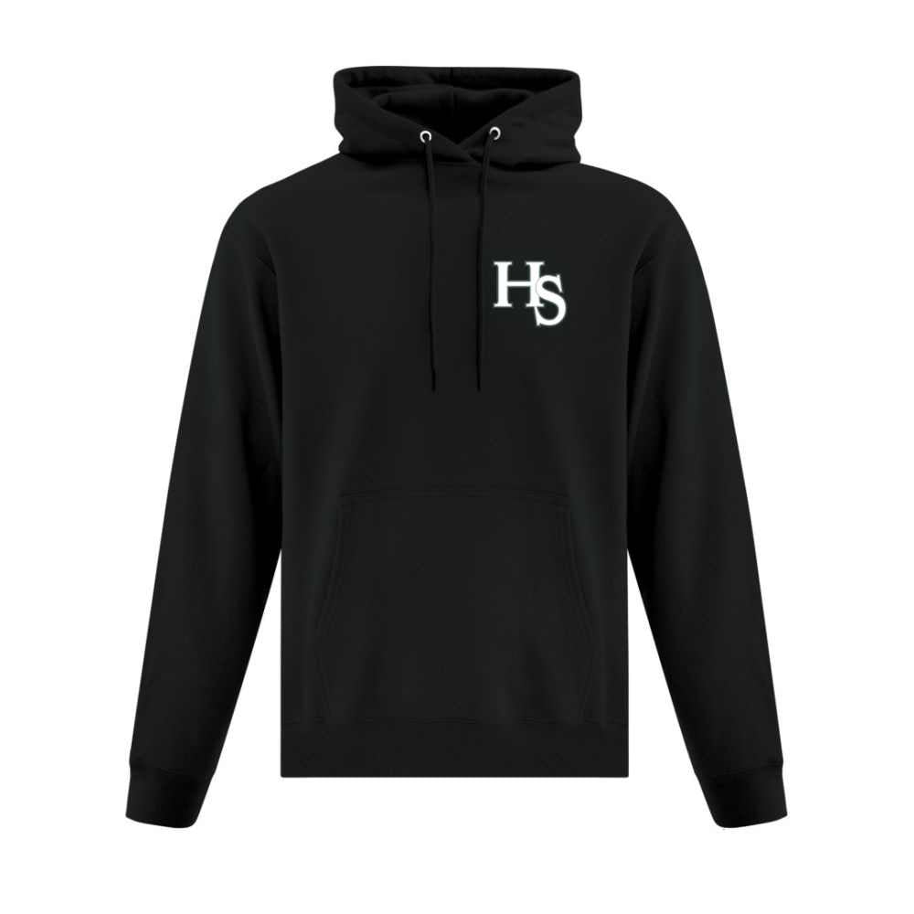 HS Softball Hoodie with Left Chest Logo - Adult