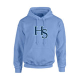 HS Baseball Applique HS Logo Hoodie - Adult