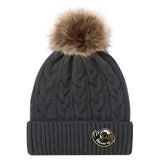 Coquitlam Moody Ringette Faux Fur Pom Toque