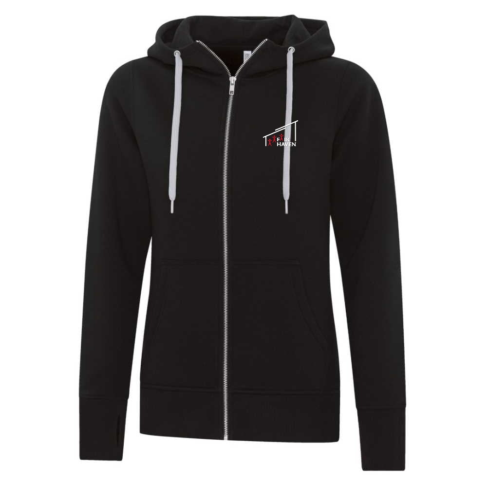 Fair Haven Core Heavy Fleece Zip Hoodie - Ladies