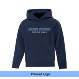 HS Baseball Print Full Logo Hoodie - Youth