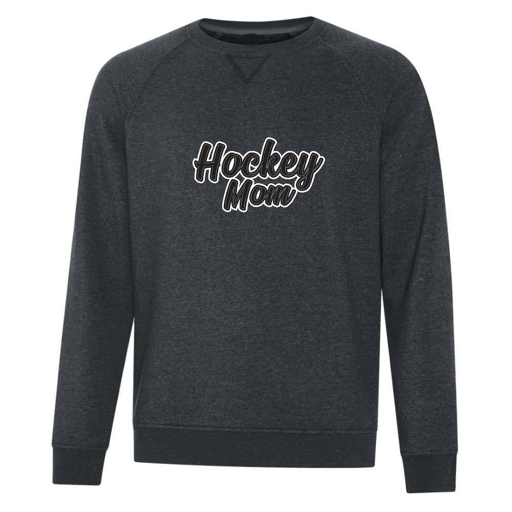 Hockey Mom Vintage Crew Neck Sweatshirt
