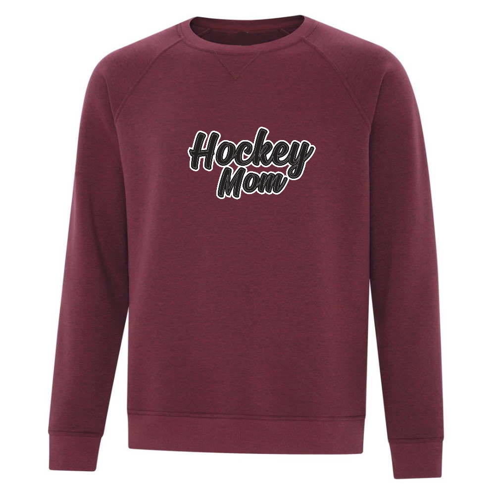 Hockey Mom Vintage Crew Neck Sweatshirt