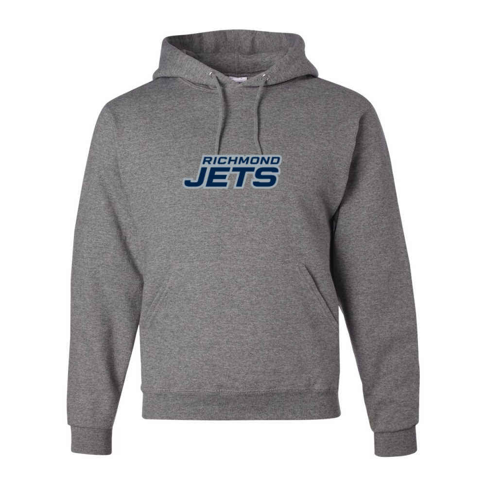 Jets Hoodie - Stacked Logo - Youth