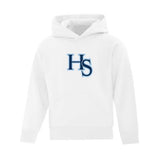 HS Baseball Applique HS Logo Hoodie - Youth