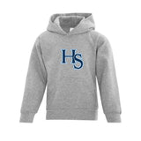 HS Baseball Applique HS Logo Hoodie - Youth