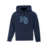 HS Baseball Applique HS Logo Hoodie - Youth