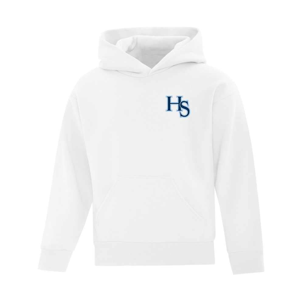 HS Baseball Hoodie with Left Chest Logo - Youth