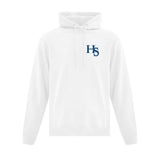 HS Baseball Hoodie with Left Chest Embroidered Logo - Adult