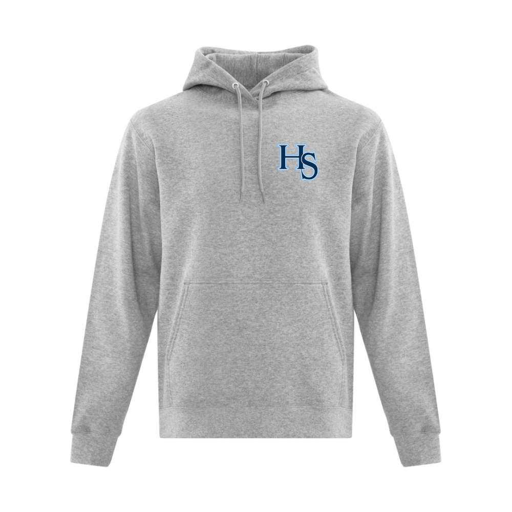 HS Baseball Hoodie with Left Chest Logo - Adult