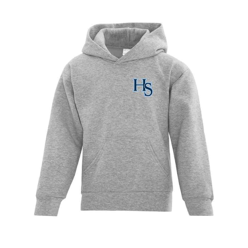 HS Baseball Hoodie with Left Chest Logo - Youth