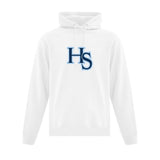 HS Baseball Applique HS Logo Hoodie - Adult