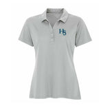 HS Baseball Embroidered Logo Polo - Ladies