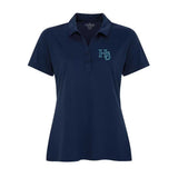 HS Baseball Embroidered Logo Polo - Ladies