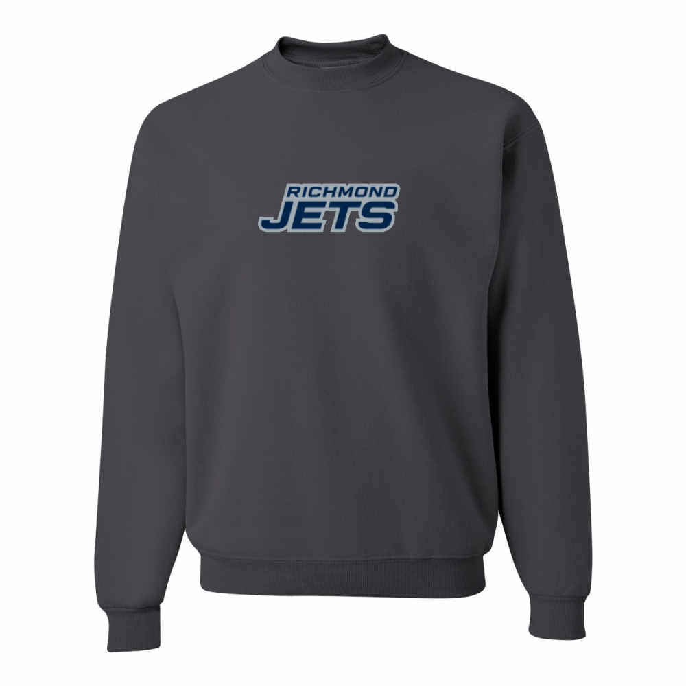 Jets Crewneck Sweatshirt - Stacked Logo - Unisex
