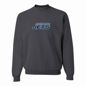 Jets Crewneck Sweatshirt - Stacked Logo - Unisex