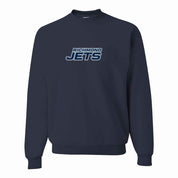Jets Crewneck Sweatshirt - Stacked Logo - Unisex