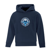 Jets Full Color Embroidered Logo Hoodie - Youth