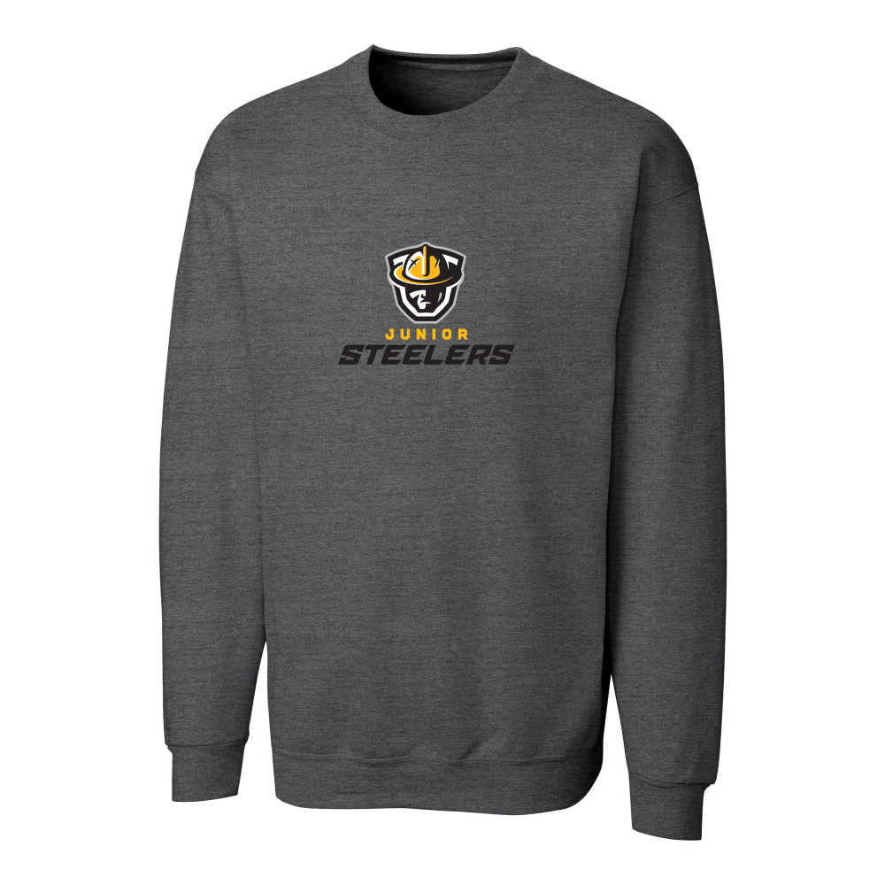 Jr Steelers Team Crewneck Sweatshirt - Adult
