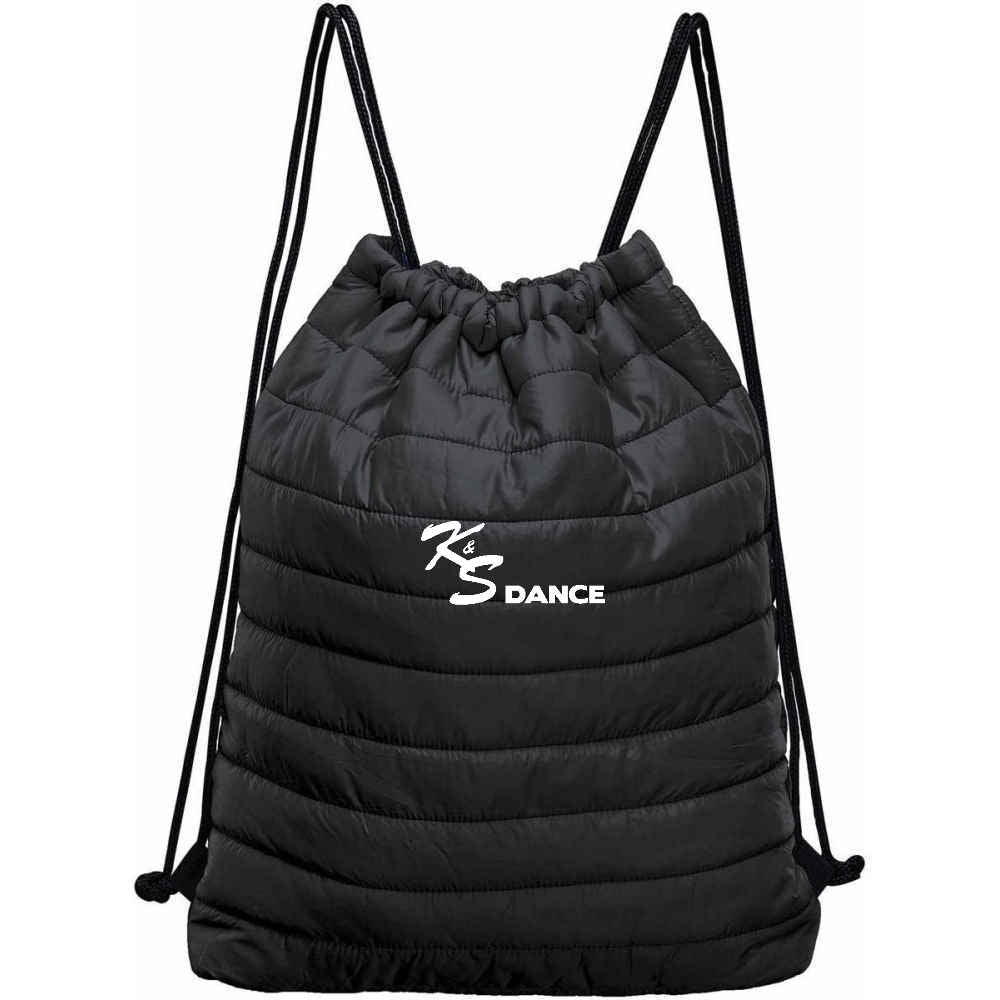 K & S Dance Quilted Cinch Bag