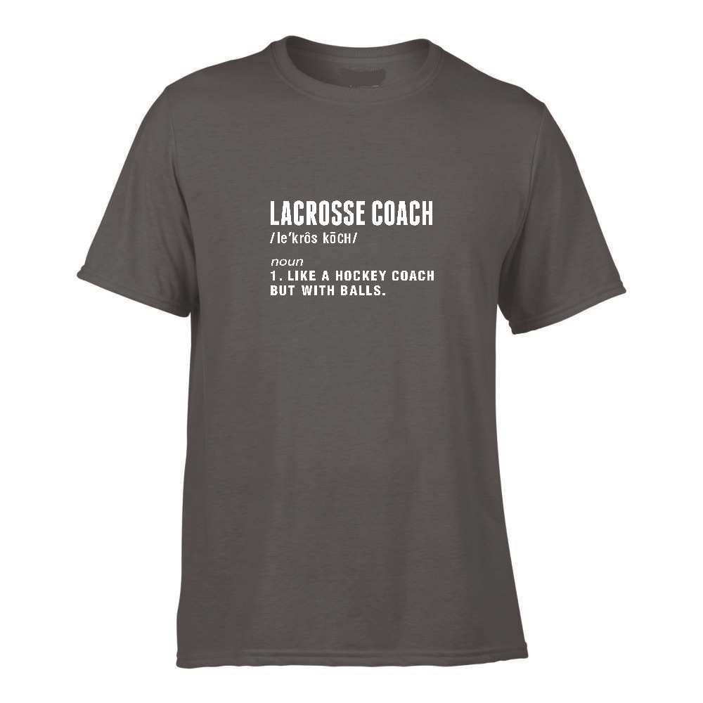 Lacrosse Coach Short Sleeve Dryfit Tee - Adult
