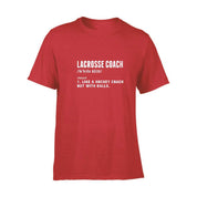 Lacrosse Coach Short Sleeve Dryfit Tee - Adult