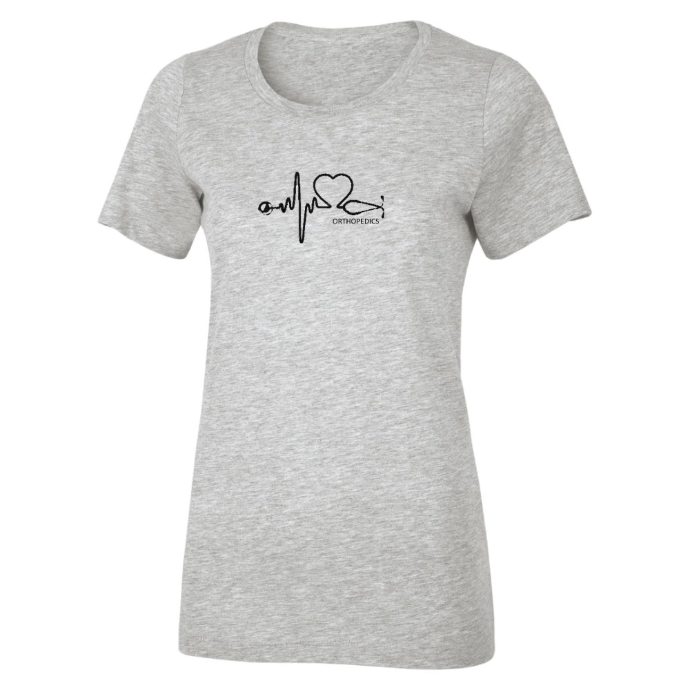 Orthopedics Stethoscope Pulse T-shirt - Ladies