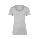 PMA Aquarians Logo Ladies V-Neck Tee