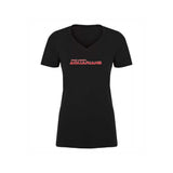 PMA Aquarians Logo Ladies V-Neck Tee